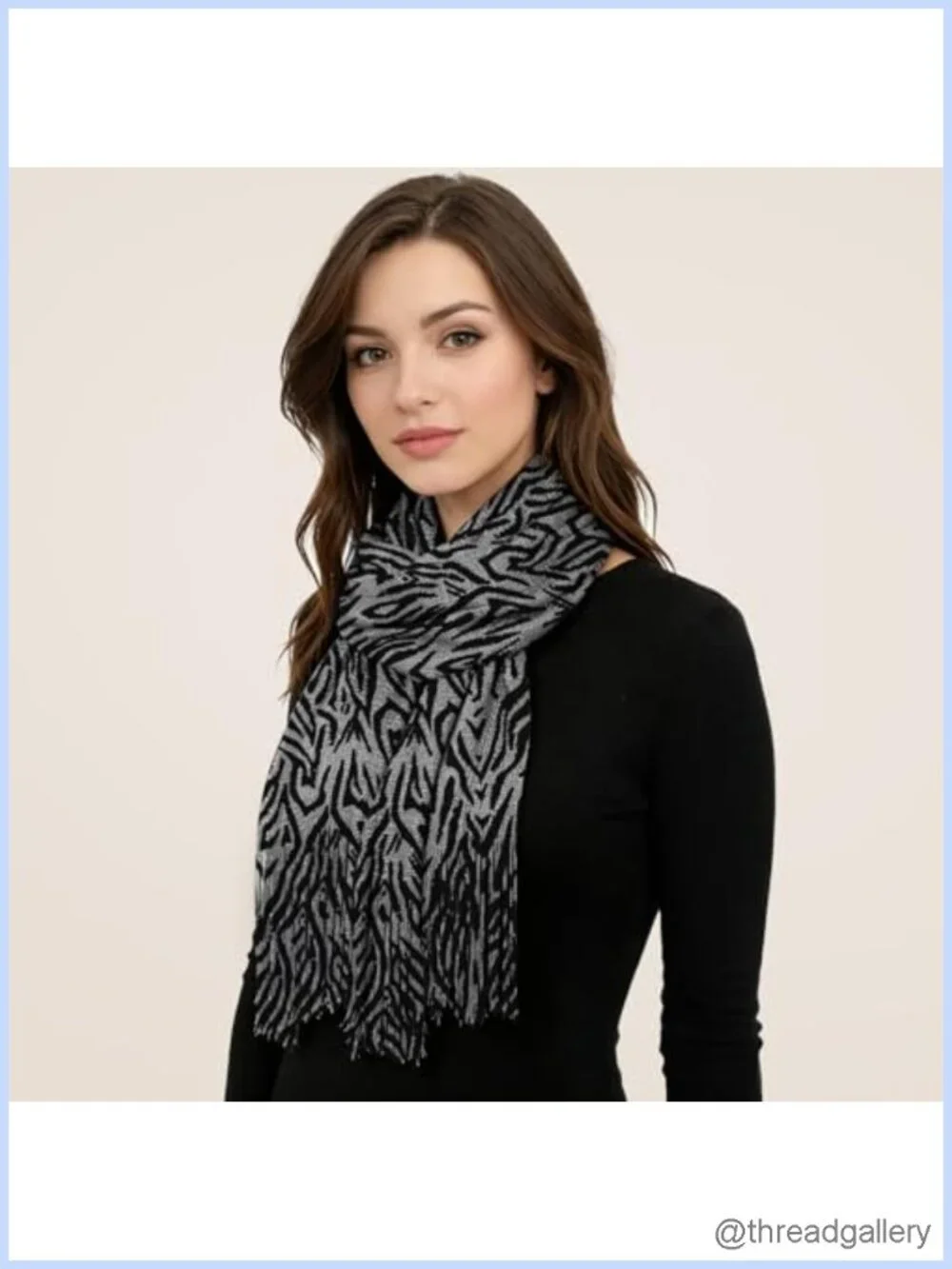 Sparkly Sequin Scarf Shawl Wrap Fashion Scarf with Tassel Fringe